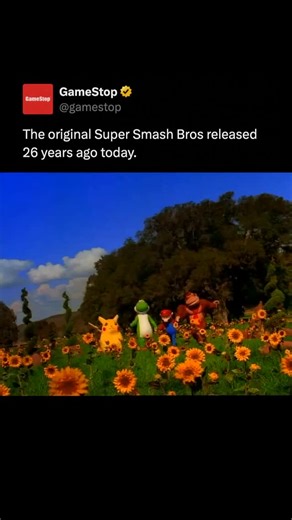 26 years ago today, Super Smash Bros. dropped on the N64 in North America — and friendships have never been safe since. | GameStop