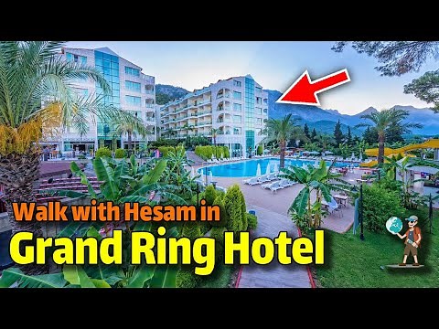 Grand Ring Hotel All Inclusive Resort ANTALYA WALKING TOUR Travel Vlog / Grand Ring Hotel