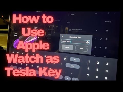 How to Use Apple Watch as Tesla Key