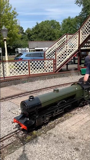 7 1/4” GORGEOUS PRINCESS ROYAL CLASS STEAM LOCOMOTIVE 🚂 #miniaturerailway