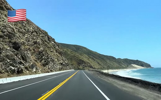 【4K超清】9月在美国加利福尼亚州马里布(Malibu)驾驶｜海浪与财富｜百万美元景观 拍摄日期：2023.9