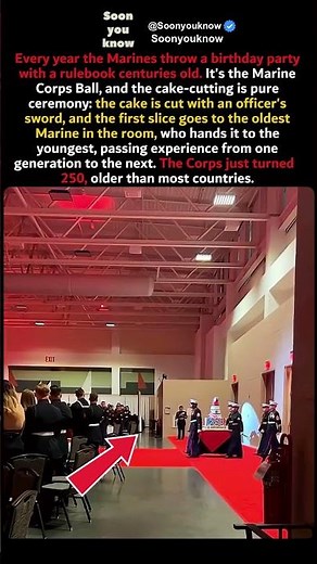 Why this Marine birthday tradition never changes 🇺🇸 #usmarines #usmc #tradition