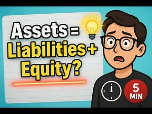 The Accounting Equation Made Easy: Assets = Liabilities + Equity Explained in 5 Minutes!