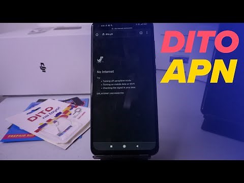 How to Enable DITO SIM Internet using APN