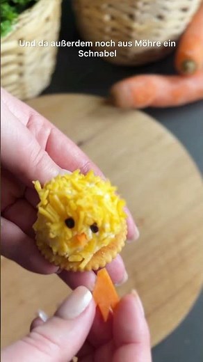 Cheese balls shaped like chicks? 🐣☀️ | Chefkoch