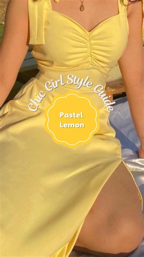How to Style Pastel Lemon like a Chic Girl. 🍋