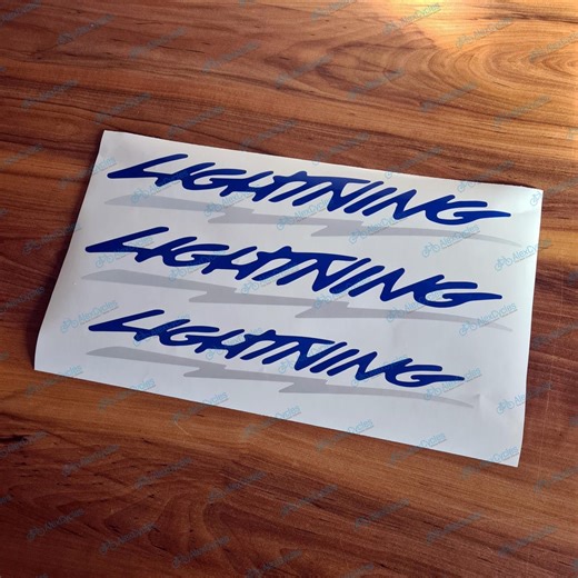 Lightning F-150 Truck Racing High Cast Vinyl Graphics Kit Decals Stickers Blue Reflective Set - Etsy