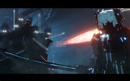 耗时三月制作！我的世界动画MV《与 狼 为 伍》／《零之序章》预热动画