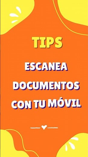 Escanea documentos con tu móvil 📲📸
