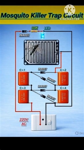Easy DIY ELECTRIC Mosquito Trap Circuit To Try At Home?