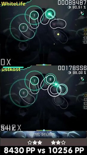 DUEL SHOW WhiteLife VS ustkost - osu! tournament [Map 5] #osu #replay #osugame #stream
