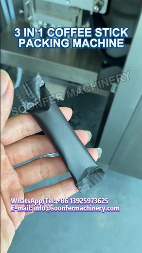 3 in 1 Coffee Powder Stick Packing Machine #packagingmachine #coffeepowder #powderfillingmachine