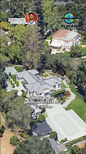 Basketball player Stephen Curry's $31 million home in Atherton, California