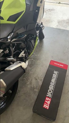 Installing a YOSHIMURA Slip-on exhaust on my 2026 Ninja 500 SE #ninja500 #yoshimura