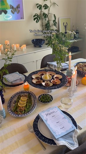 Dinner parties that I’ve hosted the past year that felt cozy and warm (the key is lighting!) no big lights! I want to host another pasta night soon and share with you guys! Its been a while since ive done a really decadent dinner party so watch this space! The past couple months ive actually hosted a lot but not shared on here! Excited to get back to sharing my real effort dinner parties lol 🥰 - - - #dinnerparty #dinnerpartyideas #cozyathome #homedecor #tablescape 🏷️ dinner party ideas, dinner