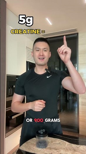 How much food = 4 Creatine Gummies? 🤯