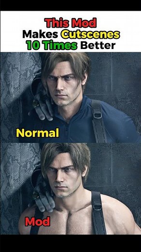 This ModMakes Cutscenes10 Times Better - Resident Evil Requiem #residentevilrequiem #residentevil9