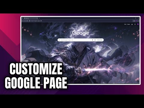 Customize Your Google home page | How to add wallpaper in Google home page…