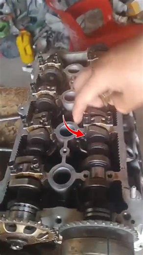 Engine Cam & Bearing remove! #youtube #tiktok #shorts