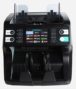 [Hot Item] Bill Ounter with Cis Cash Counting Machine Counterfeit Detector Currency Counting Machines Financial Equipment Banknote Value Counter