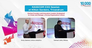 To bolster the framework of a proactive ecosystem for startups, NASSCOM 10000 Startups led another CxO Meetup Session. Held in Hilton Gardens, Trivandrum, the best of minds amongst CxOs, Startup founders, and Innovation leaders converged to brainstorm around the following themes: • The route towards building and nurturing a robust culture of productivity. • Roadmap to effective leadership in the startup ecosystem. • The prominence of the Gig model in the framework of hybrid workspace. The event 