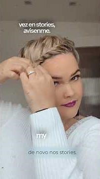 Short hair? Try this easy twist style – step by step!Which look should I try next? 👇🏼 #hairstyle