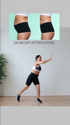 Quick reduce bloated stomach, IBS & constipation, full workout ⬆️