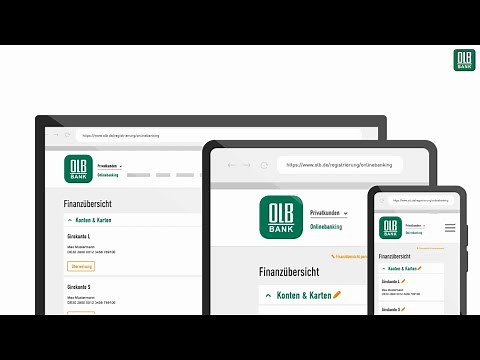 Die OLB erklärt: Unser Onlinebanking