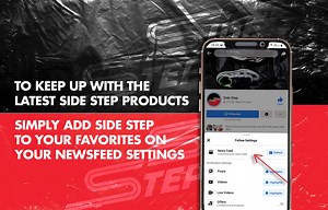 19 reactions | Hey Side Step Family  Facebook has changed their algorithm settings and you might not be seeing our page as often as you like. 1. To change this, simply select/click the three dots ... at the top of our page under the header image. 2. Select “Follower Settings”, click on “Favourites” to make sure you see our posts never miss out on a sale or new release again. #MyStyleIsReal | Side-Step | Facebook