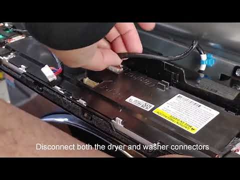 Separating the LG WashTower™ for Delivery