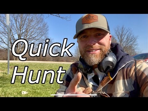 Metal Detect A Parking Strip!