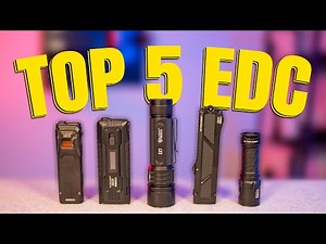 Top 5 Nitecore EDC Flashlights of 2025 – Which One to Carry