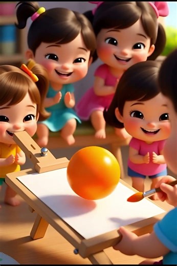 Colors for Kids 🟠 Orange | Preschool Learning Video