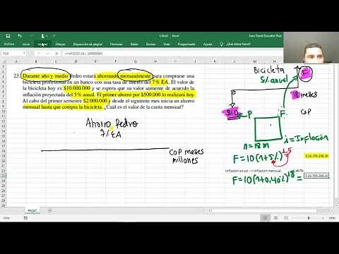 Taller 3 - Ejercicios resueltos Excel y Fórmula - Ingeniería Económica - Anualidades