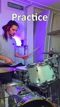 Blast beat practice - slow to fast #drums #blastbeats #practice