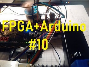 Projet électronique FPGA #10 : Commande factorielle d’un moteur à CC avec Arduino et FPGA