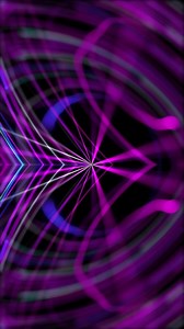 Download Vertical video - digital data stream background animation with a fast moving stream of colorful fiber optic light data nodes and particles. This abstract technology background is full HD and looping. for free