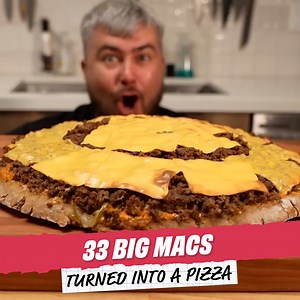 I Took 33 Big Mac and Made Pizza | Albert_cancook