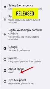 How To Find Android Build Number on Google Pixel #exceltech #smartphone