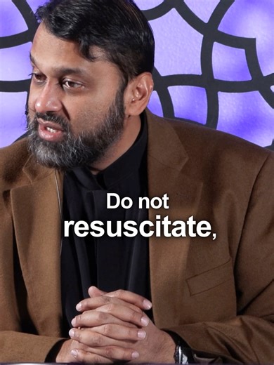 What Is DNR, And Who Decides in Islam? | Shyakh Yasir Qadhi #yasirqadhi #Lighthouse #islam #family #DNR #parents