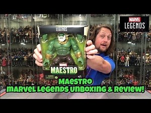 Maestro Marvel Legends Unboxing & Review! Big Figure! Hulk Comparisons
