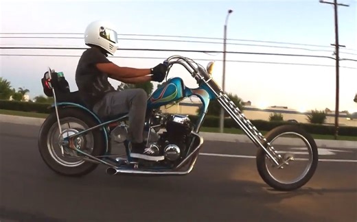Chopper｜Jason 改装的 1972 Survivor 本田CB750｜Chopper