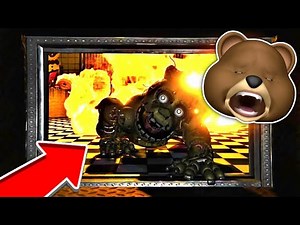 I BEAT SPRINGTRAP in FNAF The Glitched Attraction