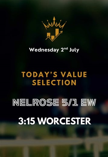 These are horse racing value selections. Meaning they are mathematically overpriced at the current price. #horseracing #worcesterracecourse