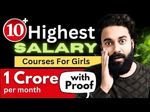 Highest Salary Courses for Girls | Girls Crore kaise kama skti hain | Best Courses for Girls in 2025