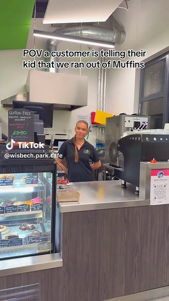 Muffins Sold Out at Wisbech Park Café