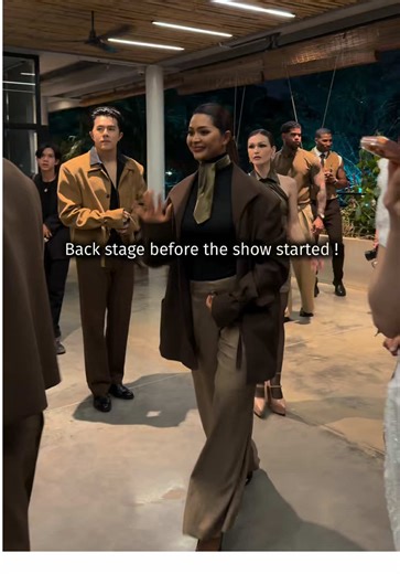 Behind the Scenes of the Fashion Show