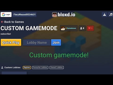 How to make a CUSTOM GAMEMODES in bloxd.io!