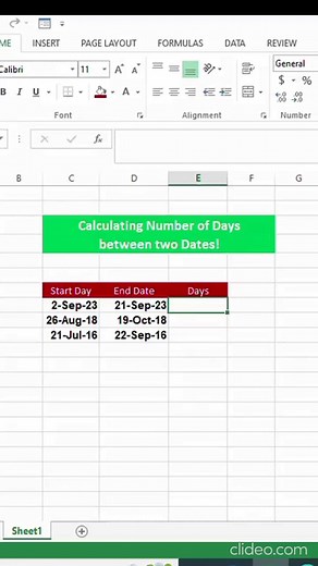 13 reactions | Calculating the Number of Days between Two Dates! #excelformulasandfunctions #exceltutoring #exceltricks #exceltraining #exceltutoring #exceltutorial #excelformulas #AdvanceExcelCourse #AdvanceExcel #zunairaexcellab #zunairatahir | Excelling At Excel | Facebook