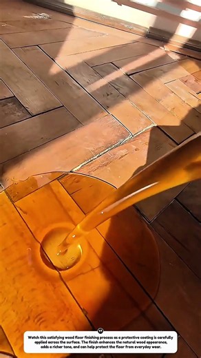 Amazing Wood Floor Refinishing Technique! Satisfying Floor Transformation